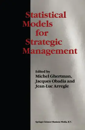 Ghertman / Obadia / Arregle |  Statistical Models for Strategic Management | eBook | Sack Fachmedien