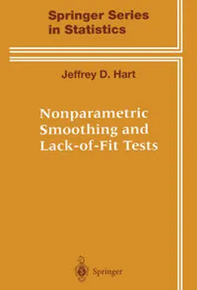 Hart | Nonparametric Smoothing and Lack-of-Fit Tests | E-Book | www.sack.de