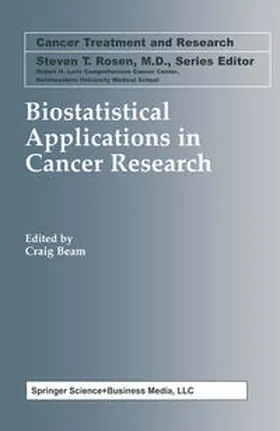 Beam |  Biostatistical Applications in Cancer Research | eBook | Sack Fachmedien