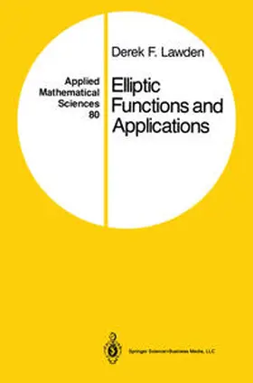 Lawden | Elliptic Functions and Applications | E-Book | sack.de