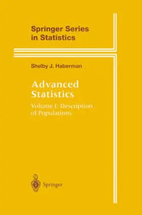 Haberman | Advanced Statistics | E-Book | www.sack.de