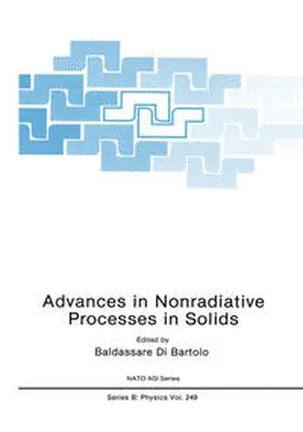 di Bartolo | Advances in Nonradiative Processes in Solids | E-Book | www.sack.de