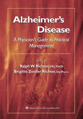 Zoeller Richter / Richter |  Alzheimer's Disease | Buch |  Sack Fachmedien