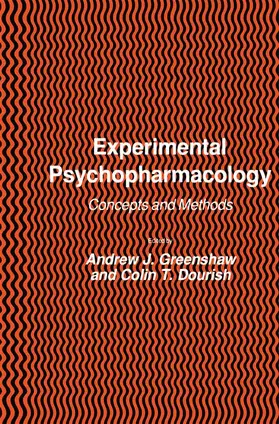 Greenshaw / Dourish |  Experimental Psychopharmacology | Buch |  Sack Fachmedien