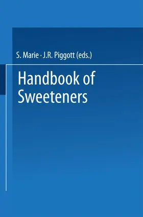 Marie / Piggott |  Handbook of Sweeteners | Buch |  Sack Fachmedien