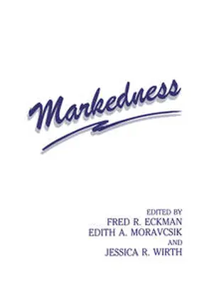 Eckman | Markedness | E-Book | www.sack.de