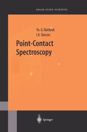 Naidyuk / Yanson | Point-Contact Spectroscopy | E-Book | sack.de