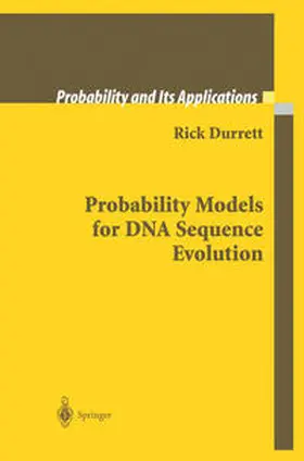 Durrett |  Probability Models for DNA Sequence Evolution | eBook | Sack Fachmedien
