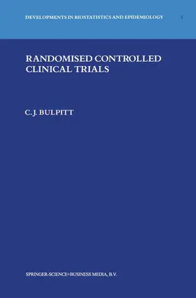 Bulpitt |  Randomised Controlled Clinical Trials | Buch |  Sack Fachmedien