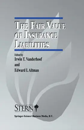 Vanderhoof / Altman | The Fair Value of Insurance Liabilities | E-Book | sack.de