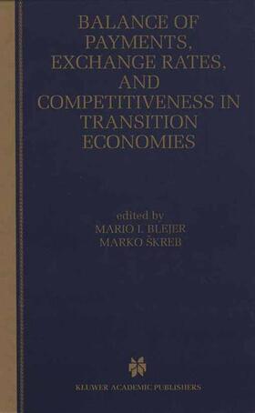 Skreb / Blejer | Balance of Payments, Exchange Rates, and Competitiveness in Transition Economies | Buch | 978-1-4757-7199-2 | sack.de