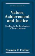 Feather |  Values, Achievement, and Justice | Buch |  Sack Fachmedien