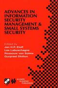 Eloff / Dhillon / Labuschagne |  Advances in Information Security Management & Small Systems Security | Buch |  Sack Fachmedien