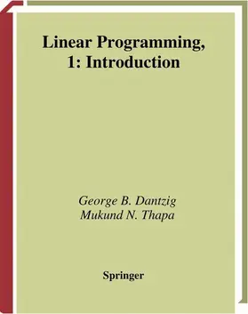 Thapa / Dantzig |  Linear Programming 1 | Buch |  Sack Fachmedien