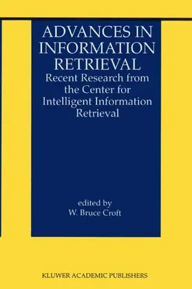 Croft |  Advances in Information Retrieval | Buch |  Sack Fachmedien