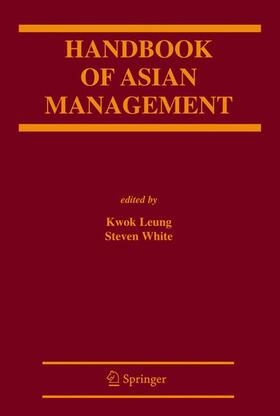 White |  Handbook of Asian Management | Buch |  Sack Fachmedien