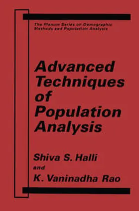 Halli / Rao | Advanced Techniques of Population Analysis | E-Book | www.sack.de