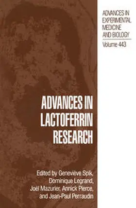 Spik / Legrand / Mazurier | Advances in Lactoferrin Research | E-Book | www.sack.de