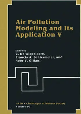 De Wispelaere |  Air Pollution Modeling and Its Application V | eBook | Sack Fachmedien