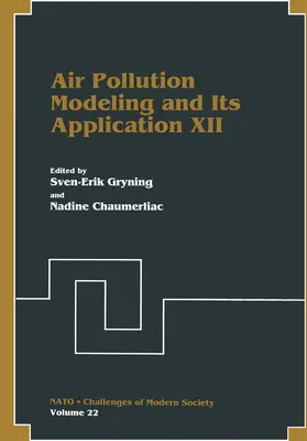 Chaumerliac / Gryning |  Air Pollution Modeling and Its Application XII | Buch |  Sack Fachmedien