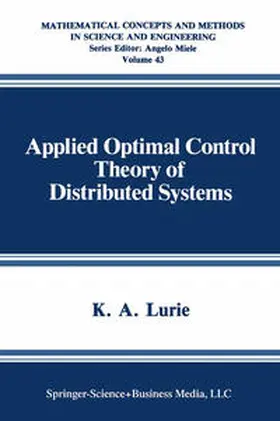 Lurie | Applied Optimal Control Theory of Distributed Systems | E-Book | sack.de