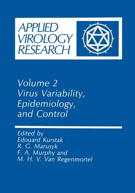 Kurstak / Marusyk / Murphy |  Virus Variability, Epidemiology and Control | Buch |  Sack Fachmedien