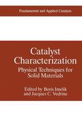 Vedrine / Imelik |  Catalyst Characterization | Buch |  Sack Fachmedien