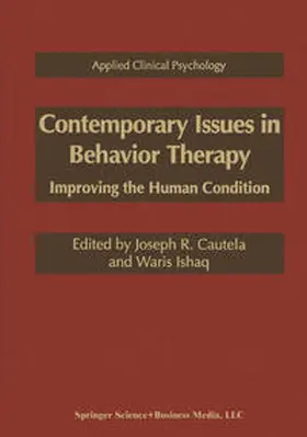 Cautela / Ishaq | Contemporary Issues in Behavior Therapy | E-Book | sack.de