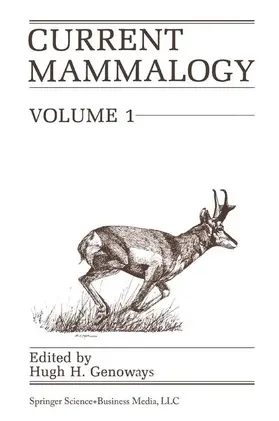 Genoways | Current Mammalogy | Buch | 978-1-4757-9911-8 | www.sack.de