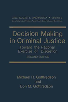 Gottfredson | Decision Making in Criminal Justice | E-Book | www.sack.de
