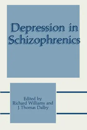 Williams / Dalby | Depression in Schizophrenics | E-Book | www.sack.de
