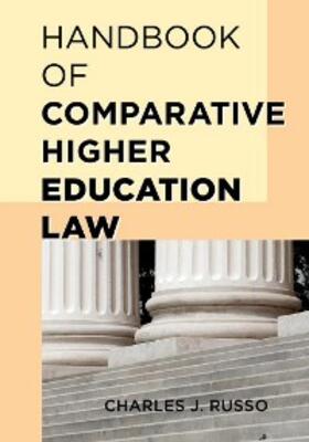 Russo |  Handbook of Comparative Higher Education Law | eBook | Sack Fachmedien