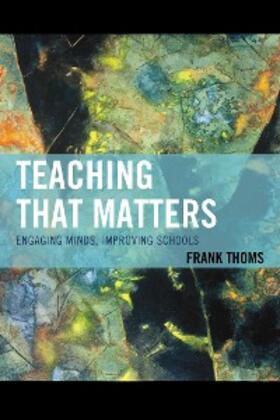 Thoms |  Teaching that Matters | eBook | Sack Fachmedien