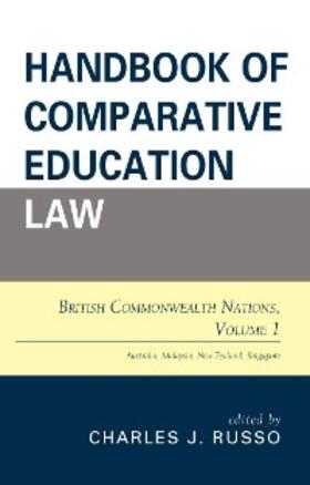 Russo |  Handbook of Comparative Education Law | eBook | Sack Fachmedien