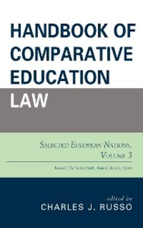 Russo |  Handbook of Comparative Education Law | eBook | Sack Fachmedien