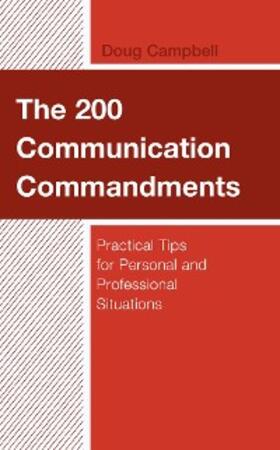 Campbell |  The 200 Communication Commandments | eBook | Sack Fachmedien