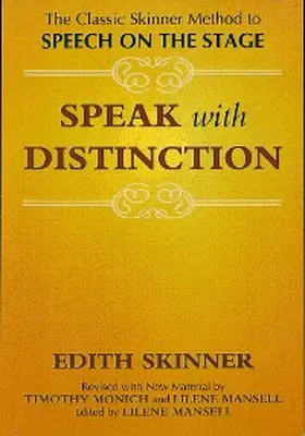 Skinner |  Speak with Distinction | eBook | Sack Fachmedien