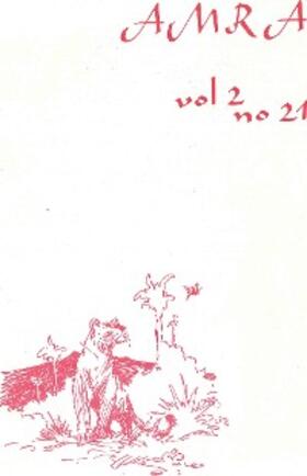 Scithers |  Amra, Vol 2, No 21 | eBook | Sack Fachmedien