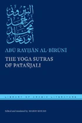 al-Biruni |  The Yoga Sutras of Patañjali | eBook | Sack Fachmedien