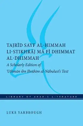 Yarbrough |  Tajrid sayf al-himmah li-stikhraj ma fi dhimmat al-dhimmah | eBook | Sack Fachmedien