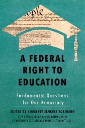 Robinson | A Federal Right to Education | E-Book | sack.de