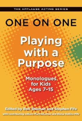 Shuman / Fife |  One on One: Playing with a Purpose | eBook | Sack Fachmedien