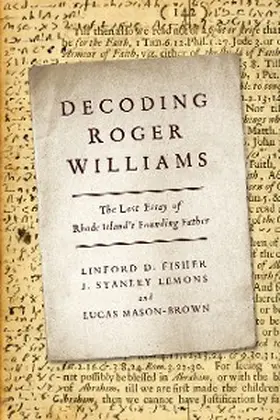 Fisher / Lemons / Mason-Brown |  Decoding Roger Williams | eBook | Sack Fachmedien
