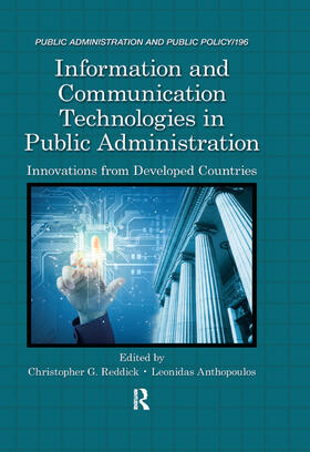 Reddick / Anthopoulos |  Information and Communication Technologies in Public Administration | Buch |  Sack Fachmedien