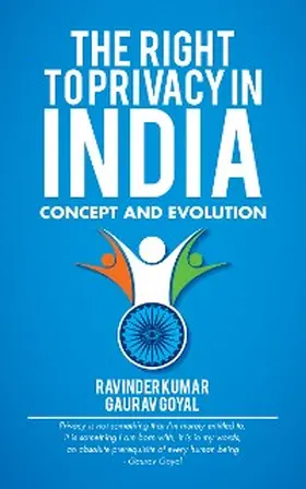 Goyal / Kumar |  The Right to Privacy in India | eBook | Sack Fachmedien