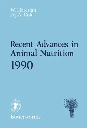 Haresign / Cole |  Recent Advances in Animal Nutrition | eBook | Sack Fachmedien