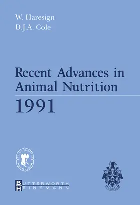 Haresign / Cole |  Recent Advances in Animal Nutrition 1991 | eBook | Sack Fachmedien