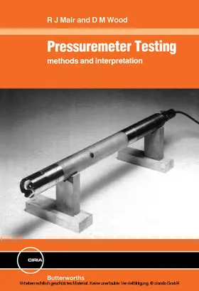 Mair / Wood |  Pressuremeter Testing | eBook | Sack Fachmedien