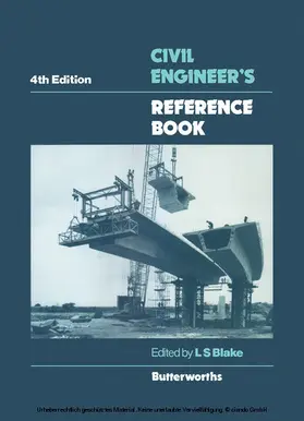 Blake |  Civil Engineer's Reference Book | eBook | Sack Fachmedien