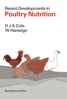 Cole / Haresign |  Recent Developments in Poultry Nutrition | eBook | Sack Fachmedien